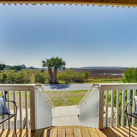 Harbor Island Condo With Deck - Steps To Beach! Oceanmarsh Subdivision Exterior foto