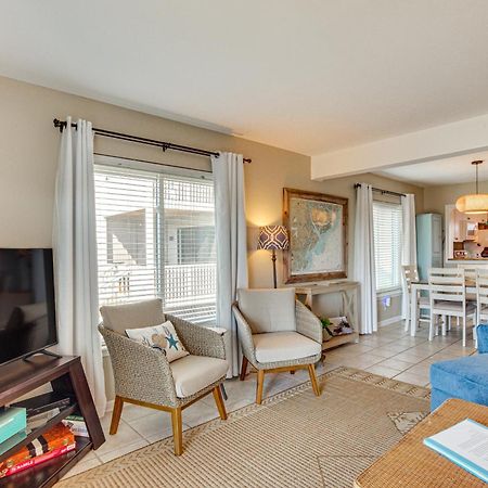 Harbor Island Condo With Deck - Steps To Beach! Oceanmarsh Subdivision Exterior foto